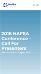 Mobile Screenshot of nafea.org.au